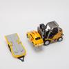 CRAFTLZ Mini Remote Control Forklift Truck for Adults, 1/64 Scale Alloy RC Forklift Truck with Wireless Controller, Cargo Hook, Forks and Pallet (Yellow) view 3