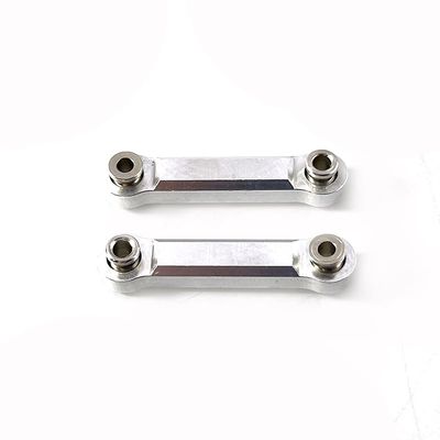 1/14 14301 14302 Remote Control car Modified Accessories Parts Upgraded Metal Steering Rod(Silver)