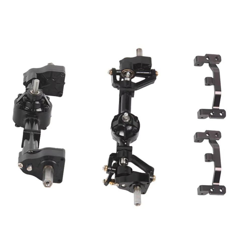 Compatible with MN D90 for MN-90 for MN98 for MN99S MN45 1/12 RC Car Upgrade Parts Front Rear Portal Axle Link Rod Mount Base RC car Front Rear axle