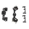 Compatible with MN D90 for MN-90 for MN98 for MN99S MN45 1/12 RC Car Upgrade Parts Front Rear Portal Axle Link Rod Mount Base RC car Front Rear axle view 1