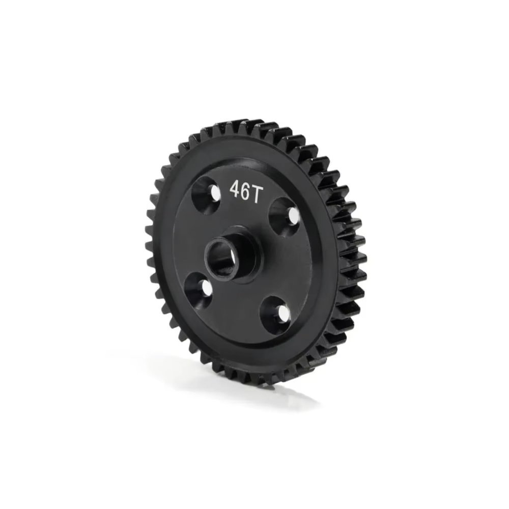 MYHWDRNU RC Car Parts Compatible with KM C3 1/7 RC for Rally Car Upgrade Modification Parts Steel 46T 48T Central Differential Gear E8082(46t)