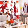 32PCS/80PCS Chinese Paper Cutting Kit, Red Fun Paper Art Crafts Kits for Window Decoration Spring Festival Chinese New Year Celebration Activity view 3