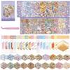 20 Sets 3D Sticker Scene Book with Tweezers,DIY 3D House Stickers,Make Your Own Miniature Room,Video Games City,Hotpot Restaurant,Library,Stress Relief Therapy for Adults to Relax and Pass The Time view 1