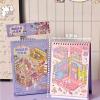 20 Sets 3D Sticker Scene Book with Tweezers,DIY 3D House Stickers,Make Your Own Miniature Room,Video Games City,Hotpot Restaurant,Library,Stress Relief Therapy for Adults to Relax and Pass The Time view 2