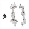 Compatible with MN D90 for MN-90 MN96 for MN98 for MN99S MN45 1/12 RC Car Upgrade Parts Accessories Metal Front Rear Portal Axle RC car Front Rear axle view 2