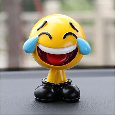 1PCS Hahu Car Decoration Personality Vehicle Creative Moving Head Doll Pack