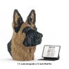 JEKCA German Shepherd Bust 01S | Dog Bust Plastic Building Blocks | Desk Decoration | Age 14+ view 2