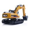 TOUCAN RC HOBBY HUINA Upgrade 580 1:14 Metal RC Excavator RC Bagger Model Engineering Vehicle Electric Ball Grabber 360 Rotating Shear Claw Sound Lights view 3