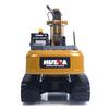 TOUCAN RC HOBBY HUINA Upgrade 580 1:14 Metal RC Excavator RC Bagger Model Engineering Vehicle Electric Ball Grabber 360 Rotating Shear Claw Sound Lights view 4