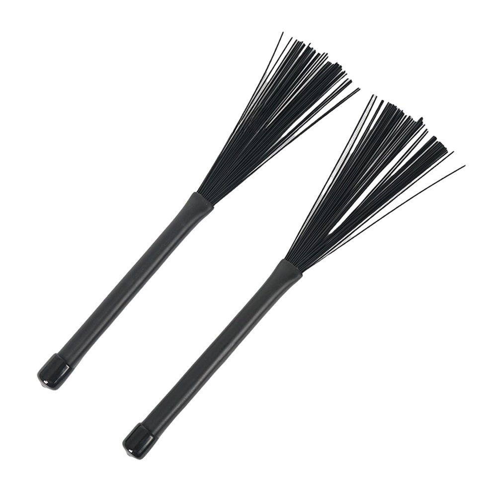 1Pair Rod Drum Sticks Brush Professional Nylon Drumsticks Brushes Multi-Rod Bundles Sticks Nylon Dowels Enduring Dowels Percussion Instrument Accessories