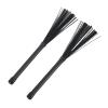 1Pair Rod Drum Sticks Brush Professional Nylon Drumsticks Brushes Multi-Rod Bundles Sticks Nylon Dowels Enduring Dowels Percussion Instrument Accessories view 1