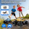 ENJOYFLY Amphibious Remote Control Car Toys for Boys 2.4GHz 1:16 All Terrain Off-Road RC Car Waterproof RC Monster Truck Kids Pool Toys Remote Control Trucks Gifts for Kids Boys Yellow view 4