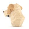 JEKCA Labrador Bust 01S | Dog Bust Plastic Building Blocks | Desk Decoration | Age 14+ view 4