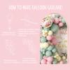 102pcs Tea Party Decorations Balloon Garland Arch Kit with 2 Giant Floral Teapot Foil Balloons, 18/12/10/5 Inch Sage Green Dusty Pink Cream Latex for Girls Birthday,Garden Bridal Shower view 4
