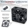 Surpass Hobby 2 Pack 30mm RC Cooling Fans,27000 High RPM RC Car Motor Fan for 1/8 1/10 RC Car Truck Truggy (Without Motor Heatsink) Black view 2