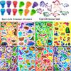 172PCS Dinosaur Party Favors for Kids 4-8 - Ultimate Birthday Goodie Bag Stuffers, Pinata Fillers & Classroom Prizes Box | Includes Dino Masks, 3D Puzzles, Slap Bracelets & Stickers (Gift Ready) view 2
