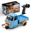 1:10 Scale 3-Wheel RC Car for Adults, 2.4GHz Full-Scale RWD Remote Control Vehicle with LED Light High Speed Long Lasting Drift Car for Enthusiasts view 1