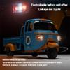 1:10 Scale 3-Wheel RC Car for Adults, 2.4GHz Full-Scale RWD Remote Control Vehicle with LED Light High Speed Long Lasting Drift Car for Enthusiasts view 4