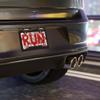 Blood Splatter Run Vanity Plate view 3