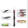 SGYYOFDP 35ft Carbon Fiber Telescopic Pole Custom Length 10m 12m 15m 3K Telescopic Carbon Pole with Clamp Lockings(6 Knots 7.2meters) view 3