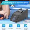 2 In 1 Automatic Poker Card Casino Shuffler, Electric Dealing Dispenser Shuffler Machine For 1-2 Decks, 1-2 Decks, Low Noise, Rechargeable & Portable For Uno, Blackjack, Texas Hold'Em, Home Card Games view 4