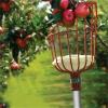 SGYYOFDP Fruit Picker Head Deep Basket Rodless Fruit Collector Harvesting Picking Apple Citrus Pear Garden Catcher Device(Iron Wire) view 3