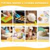 VONTIQUE 32 pcs Kids Cooking&Kids Baking Setsfor Real Cooking BakingMontessori Kitchen Tools for Toddlerswith Chef's hat and Apron, A Role-Playing Gift for Boys and Girls Aged 3+ Years Old view 4