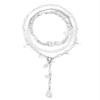 Baroque Irregular Pearl Patchwork Necklace,golden,37+6.5cm/45+6.5cm/54cm view 2
