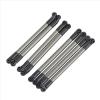 Compatible with Axial for SCX10 90027 D90 D110 CC01 TF2 for MST 1/10 RC Crawler Car Parts 16Pcs Metal Link Rod Pull Rod Wheelbase RC Car Parts view 2