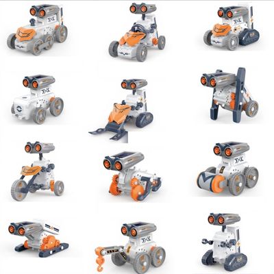 ENJOYFLY 21-in-1 Education Solar Power Robot, Erector Kit STEM Gift Toys for Boys Age 8-12, DIY Educational Science Building Toy