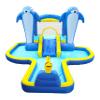 Blue Dolphin Party 8 in 1: Arc Slide+Sprinkling Spray+Trampoline to Create a Garden Water Carnival! view 2