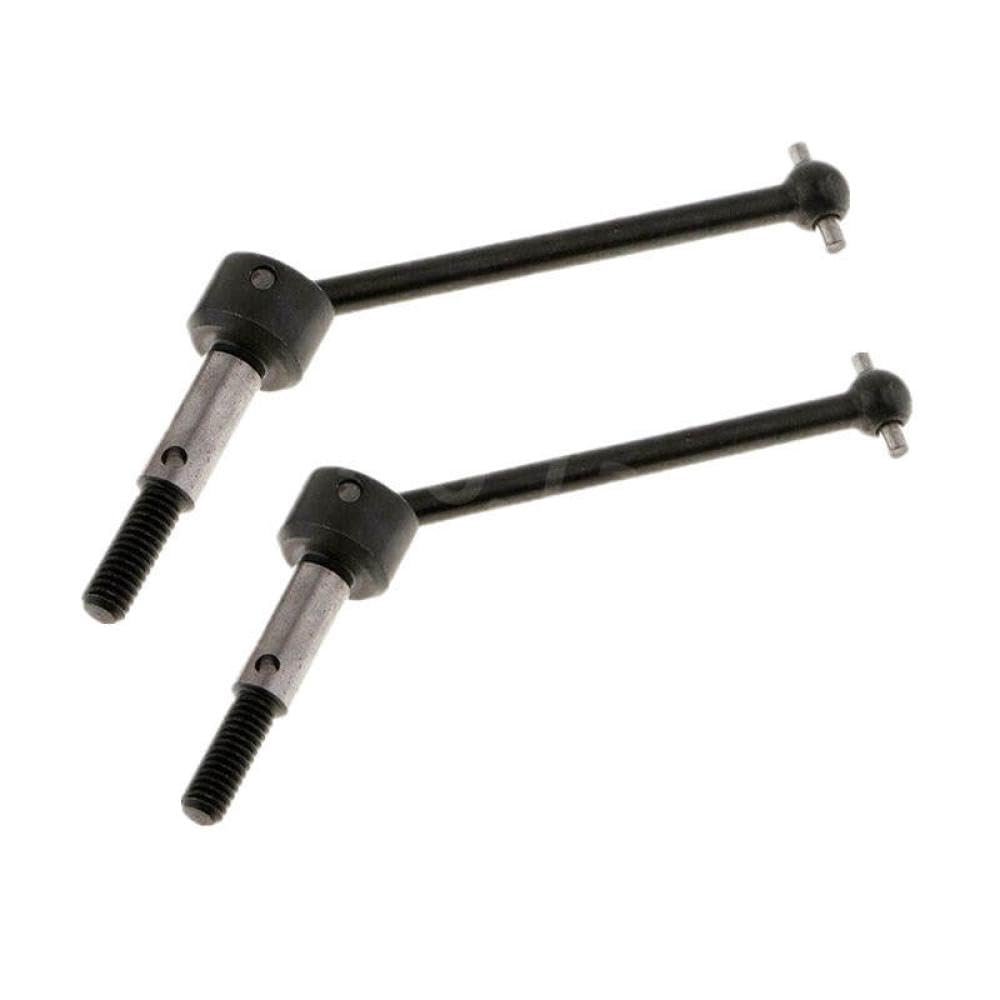 2Pcs 44mm RC Universal Swing Shaft SAK-D331 3Racing Sport Steel Compatible with 1 10 Scale Remote Control Cars Compatible with S XI XIS D3 CS D4 Models