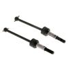2Pcs 44mm RC Universal Swing Shaft SAK-D331 3Racing Sport Steel Compatible with 1 10 Scale Remote Control Cars Compatible with S XI XIS D3 CS D4 Models view 4