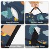 Personalized Dinosaur Nap Mat Set with Name, Sleeping Bag for Boys, Customized Toddler Bed Mattress for Kids, Slumber Bags for Preschool, Daycare or Kindergarten, Toddler Sleep Sack view 4
