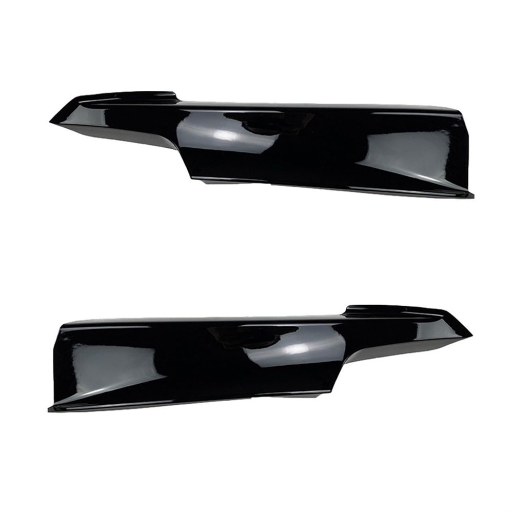 2pcs For BMW 3 Series F30 M For Sport 320i 325i 13-2019 Front Bumper Spoiler Splitter Trim Cover Lip Car Accessories(Black)