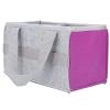 Pilipane Portable Carrying Storage Bag Extra Space Felt Cloth Case for Toniebox Player Starter Set Durable Felt Material Foldable Design for Kids Accessories (Purple) view 4
