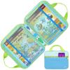 Carrying Case Compatible with Leapfrog LeapReader System Learn-to-Read 10 Book Mega Pack, Portable Storage Bag Fits for Leapfrog LeapReader Reading and Writing System,Blue view 1