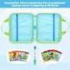Carrying Case Compatible with Leapfrog LeapReader System Learn-to-Read 10 Book Mega Pack, Portable Storage Bag Fits for Leapfrog LeapReader Reading and Writing System,Blue view 2