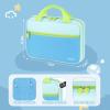 Carrying Case Compatible with Leapfrog LeapReader System Learn-to-Read 10 Book Mega Pack, Portable Storage Bag Fits for Leapfrog LeapReader Reading and Writing System,Blue view 4