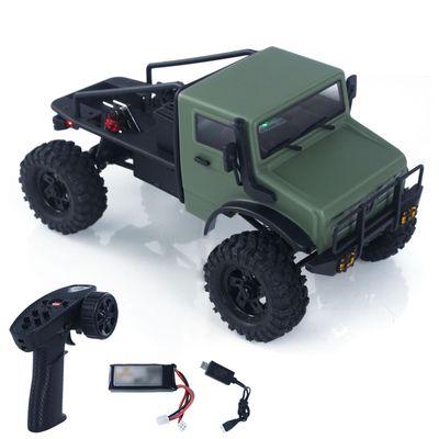 TOUCAN RC HOBBY 1/18 CR18P V3 Thunter RC Climbing Car 2.4G Wireless Control 4WD Rock Crawler Car Brushless Motor ESC RTR LED Lights