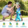 Upper Rider Bouncy Horse Dog Hopper for Toddlers, Bouncy Pals Inflatable Ride-on Animals for Kids, Jumping Horse Hopping Toys Gifts for Boys Girls 18 Months 2 3 4 5 6 Years Old, Blue Balloon Dog view 4