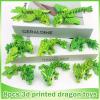 8 Pcs 3D Printed Fidget Dragons with Eyes Toy Set , Small 3d Prints Movable Articulated Animal Models for Executive Home Office, Cute Mini Stress Relief 3-d printer Animals toys Decor for Kids (C) view 4