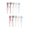 Homoyoyo 5pcs Lightweight Fairy Stick Set for ' Masquerade Party & Halloween Decor - Safe & Fun view 1