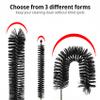 10 Multi-Size Brushes for Straws, Baby Bottles, Tumblers, Water Bottles, Sippy Cups, Tea Pots, Narrow Openings, and Narrow-Neck Containers (White) view 4