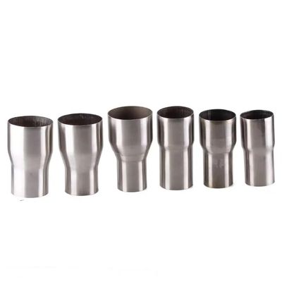 1pc Stainless Steel 51MM-76MM Car Exhaust Reducer Connector Pipe Tube Adapter Intake Pipe Connection Joint CR1017 AEVHBAMXN