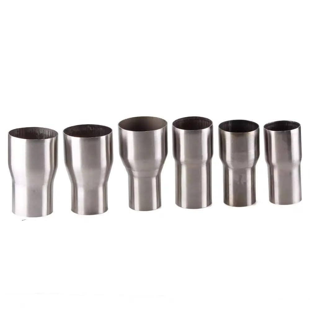 1pc Stainless Steel 51MM-76MM Car Exhaust Reducer Connector Pipe Tube Adapter Intake Pipe Connection Joint CR1017 AEVHBAMXN