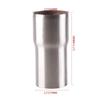 1pc Stainless Steel 51MM-76MM Car Exhaust Reducer Connector Pipe Tube Adapter Intake Pipe Connection Joint CR1017 AEVHBAMXN view 4