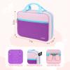 Jaffzora Carrying Case Compatible with Leapfrog LeapReader System Learn-to-Read 10 Book Mega Pack, Portable Storage Bag Fits for Leapfrog LeapReader Reading and Writing System,Pink view 4