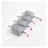 MWRFKJOB FC-130SA 130 Dual Shaft Electronic Starter DC 3V 3.7V 5V 6V 9V 12V High Speed 20mm Electronic Starter for Hobby Toy D view 2