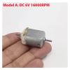 MWRFKJOB FC-130SA 130 Dual Shaft Electronic Starter DC 3V 3.7V 5V 6V 9V 12V High Speed 20mm Electronic Starter for Hobby Toy D view 3